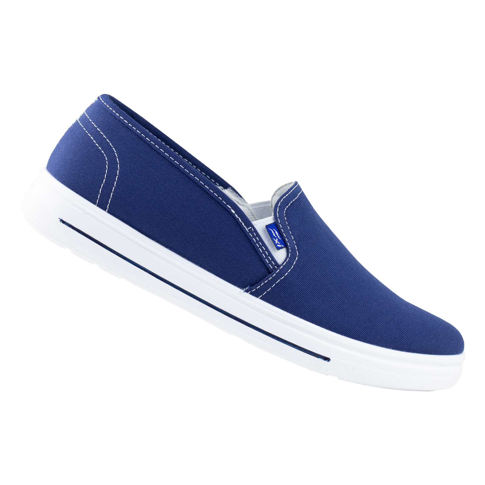 TENIS DE METER SLIP ON CLÁSICOS FLEXI 101813 AZUL ORIGINAL