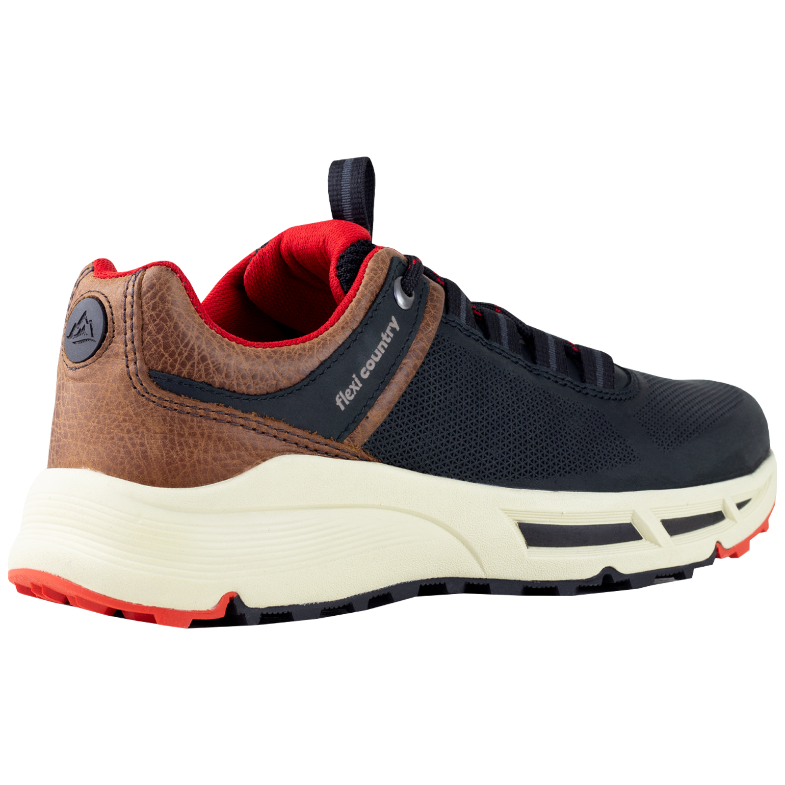 ZAPATOS OUTDOOR  FLEXI COUNTRY MODERNOS HOMBRE 410903 NEGRO