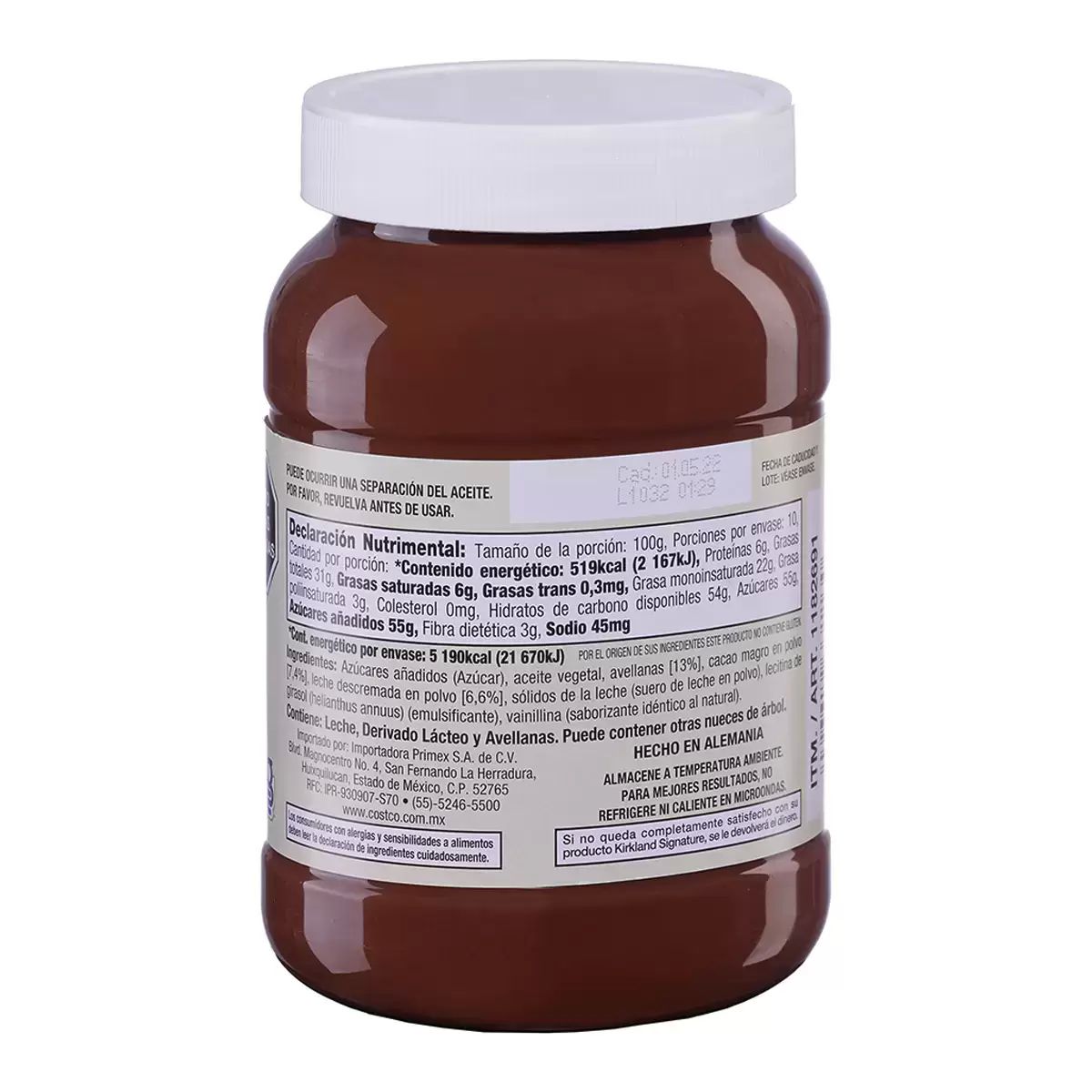 Pack Crema De Almendras + Cacahuate + Avellanas Kirkland