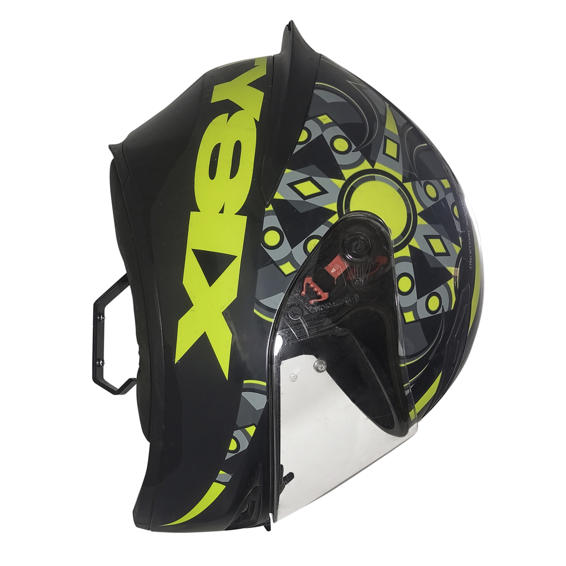 Soporte para casco de moto bicicleta gancho colgar chamarra traje mono con base amplia acolchada universal de pared