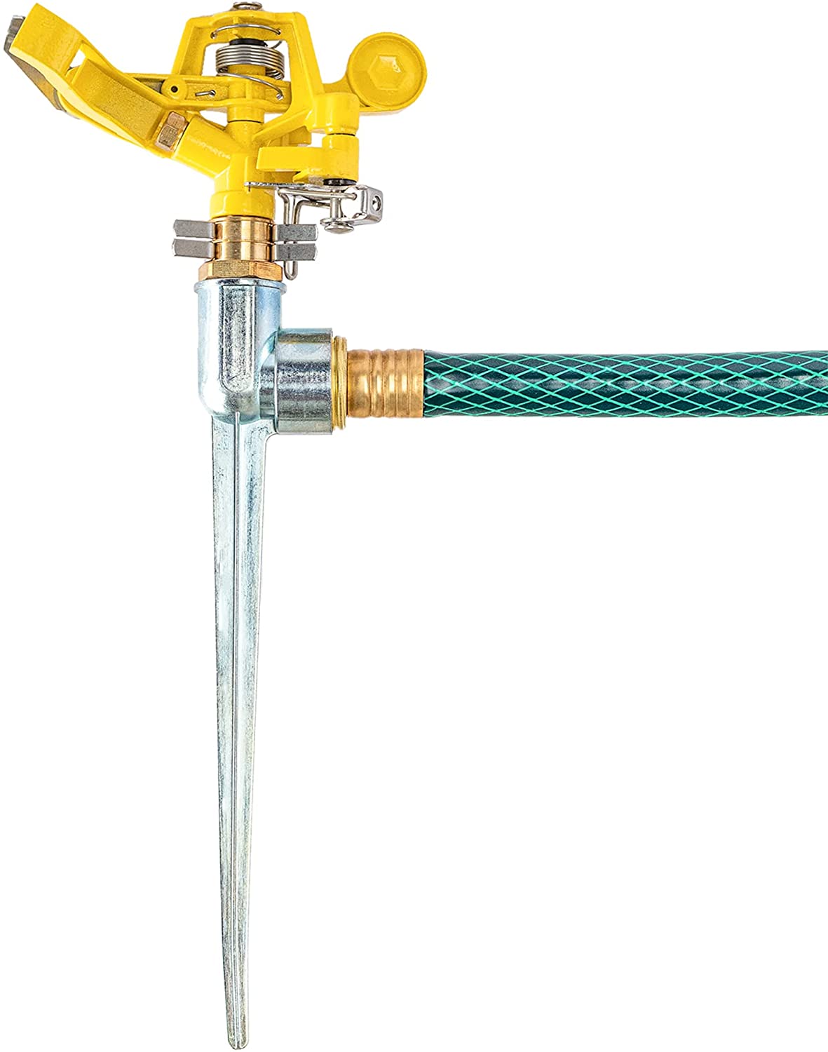 CNX Manguera De Jardín 20 Metros Con 2 Aspersores Giratorios