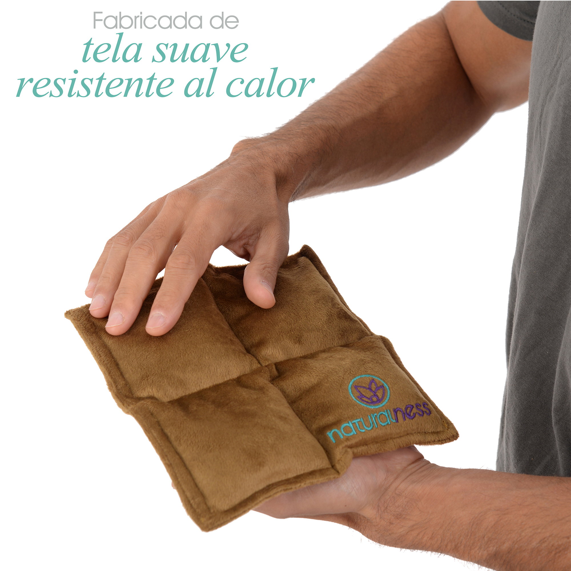 Paquete Compresa Muscular Chico . Elaborada con Semillas y Plantas Medicinales - Y Aceite para masaje Descanso Profundo de 30 ml (Compresa + Aceite 30 ml)