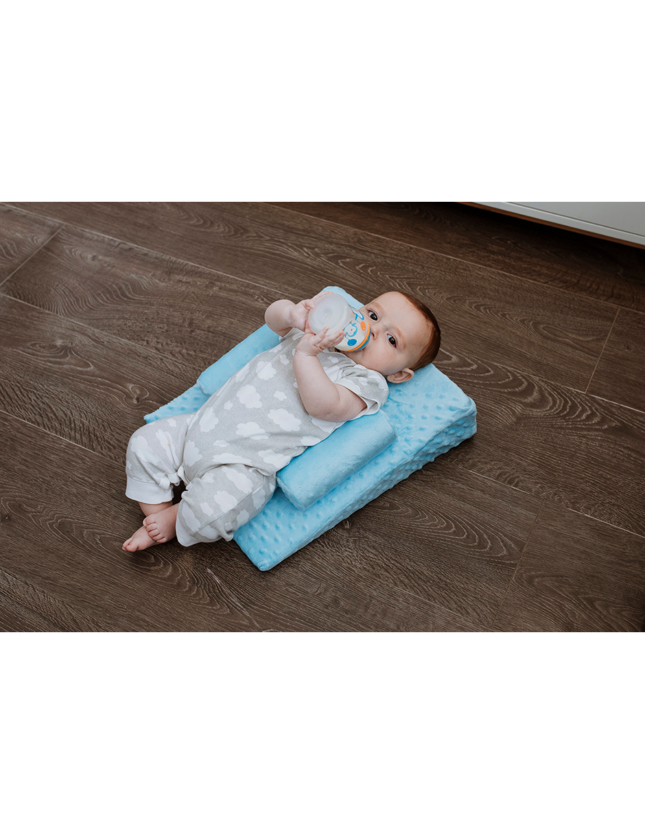 Babies and Kiddies Cojín anti reflujo chico ajustable y anti-derrapante con cojines laterales