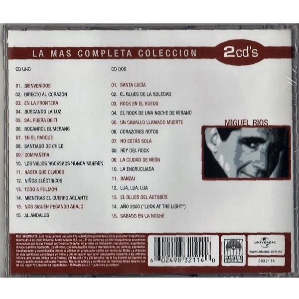 Miguel Ríos ~ La más completa colección (2CD)