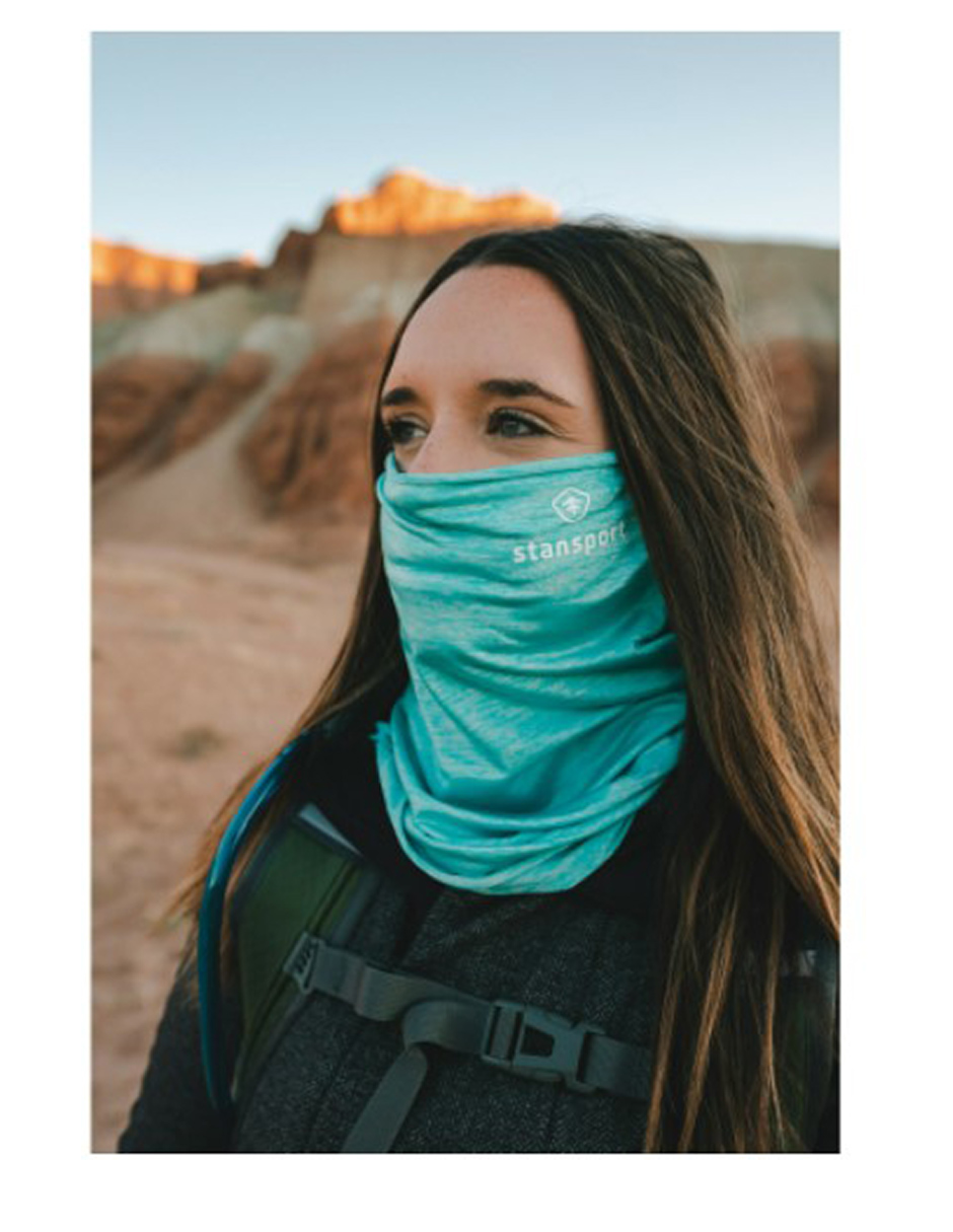 Bandana de microfibra con protección UV, súper absorbente Stansport 1400-50