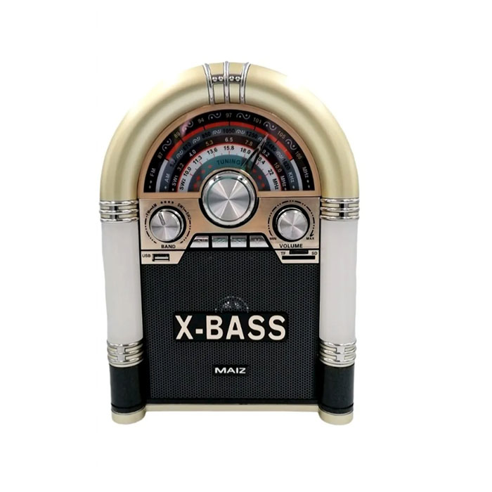 Bocina Rockola X-bass Portatil Bluetooth Bc-133