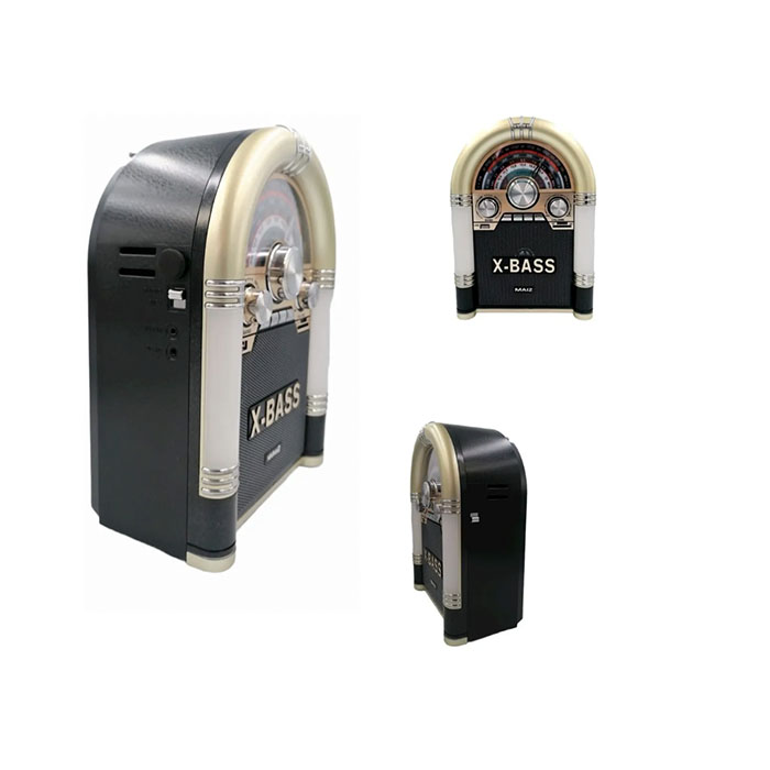 Bocina Rockola X-bass Portatil Bluetooth Bc-133