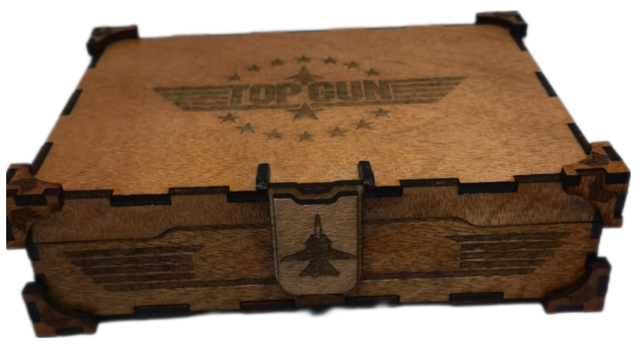 Caja de Puros Robusto Tabaco San Andrés Sumatra TopGun habano