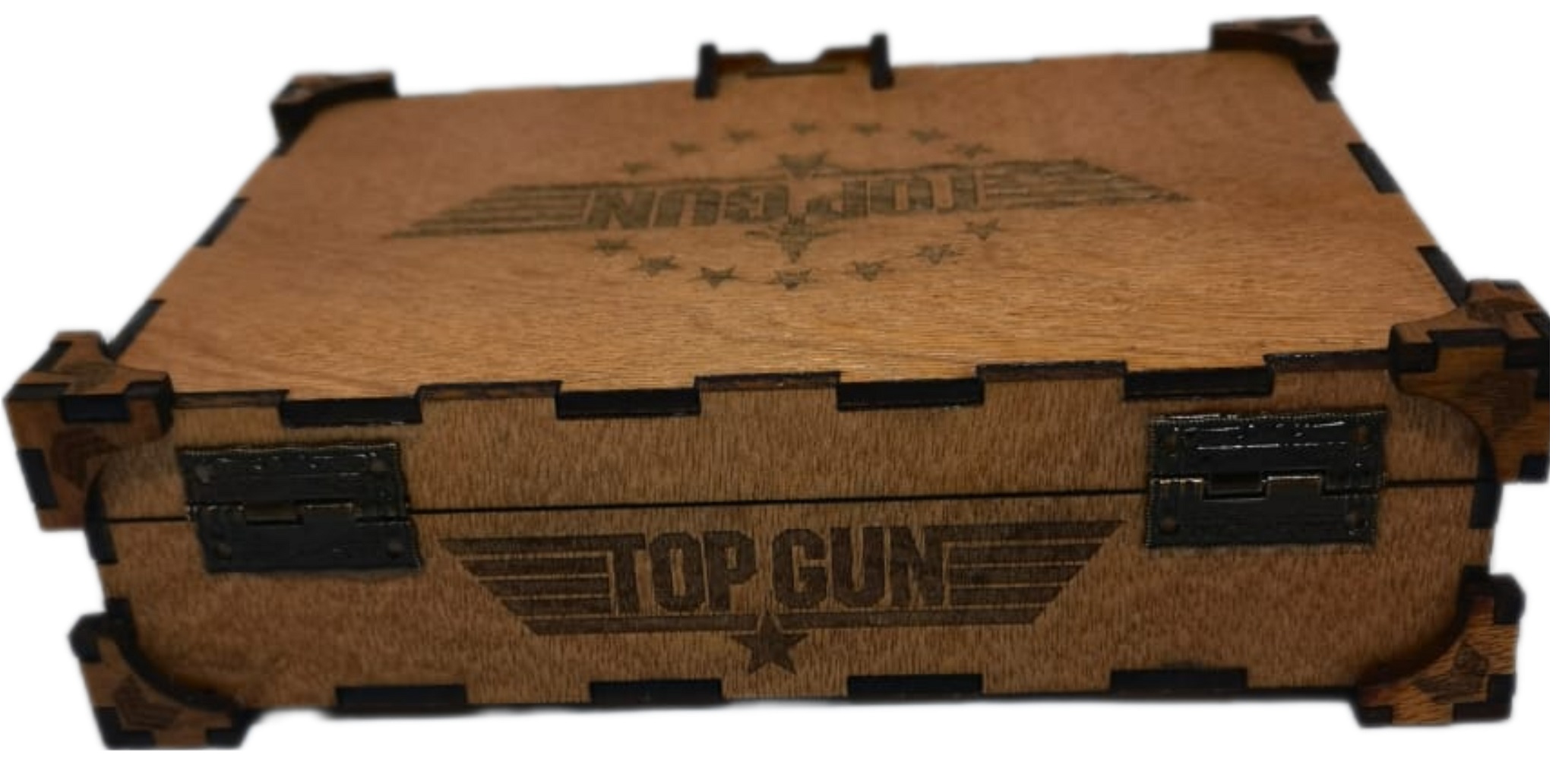 Caja de Puros Robusto Tabaco San Andrés Sumatra TopGun habano