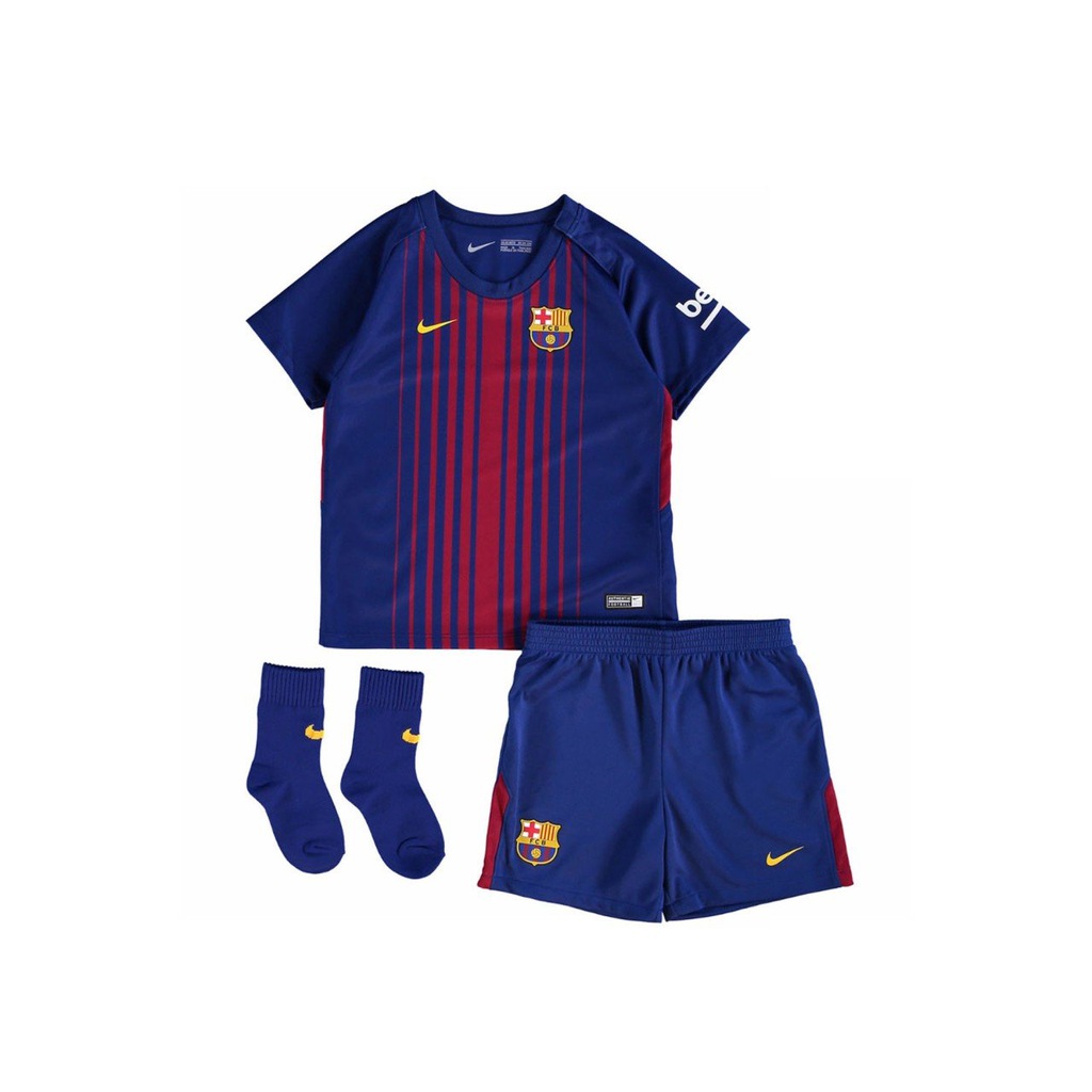 Kit Conjunto del Barcelona Para Niños