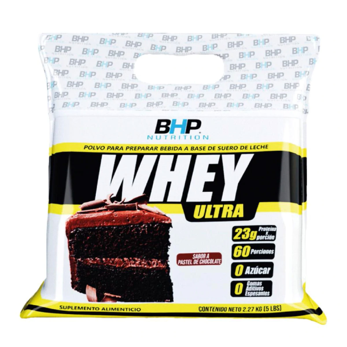 Proteina BHP Whey Ultra 5lbs - Pastel de Chocolate
