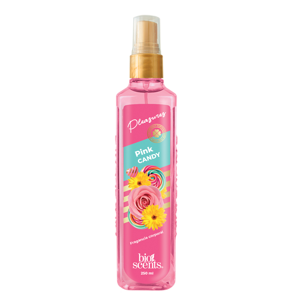 Body Mist Pink Candy Bioscents 250 Ml