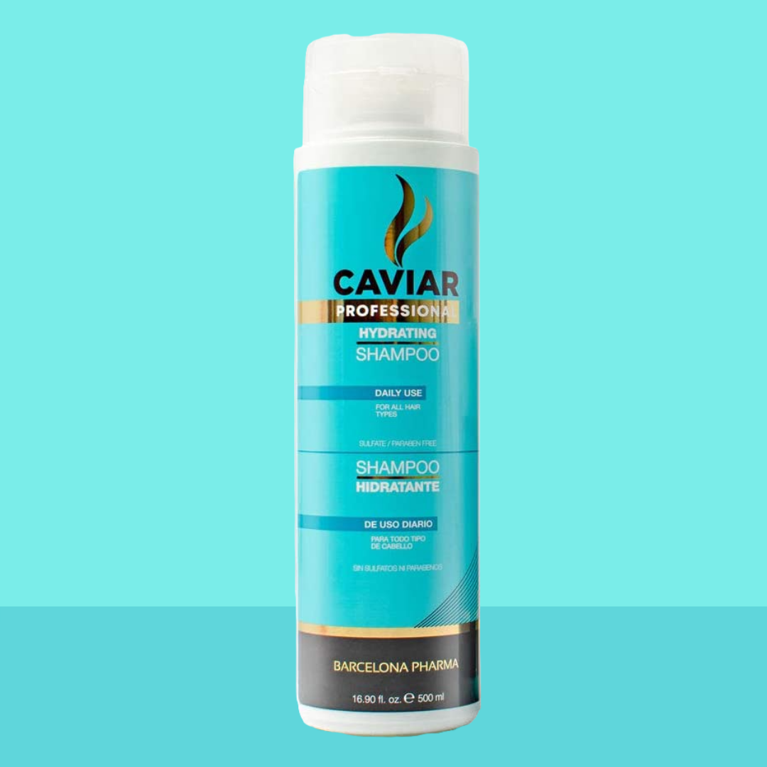  Shampoo Caviar = Hidratación Profunda 500 Ml Sin Sulfatos