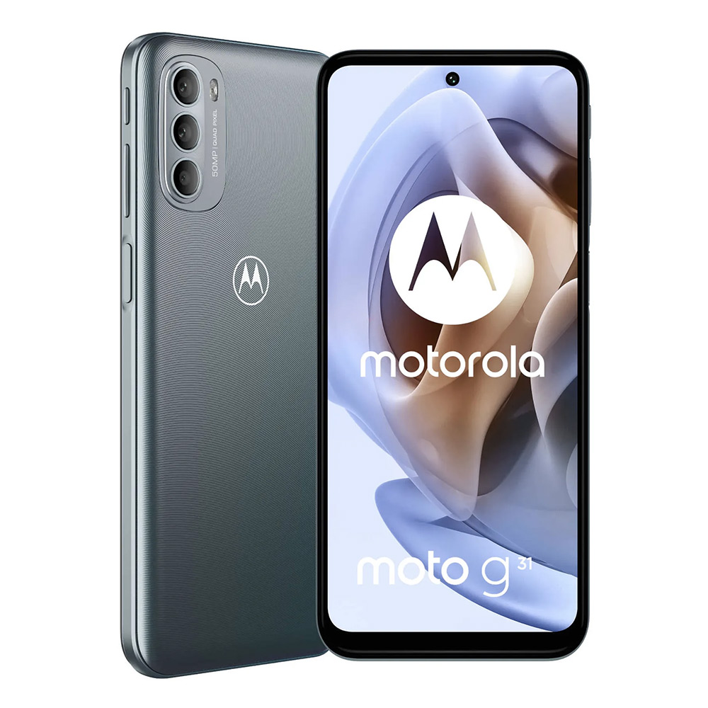 Celular Motorola Moto G31 64GB 4GB RAM Gris XT2173-3 Nuevo