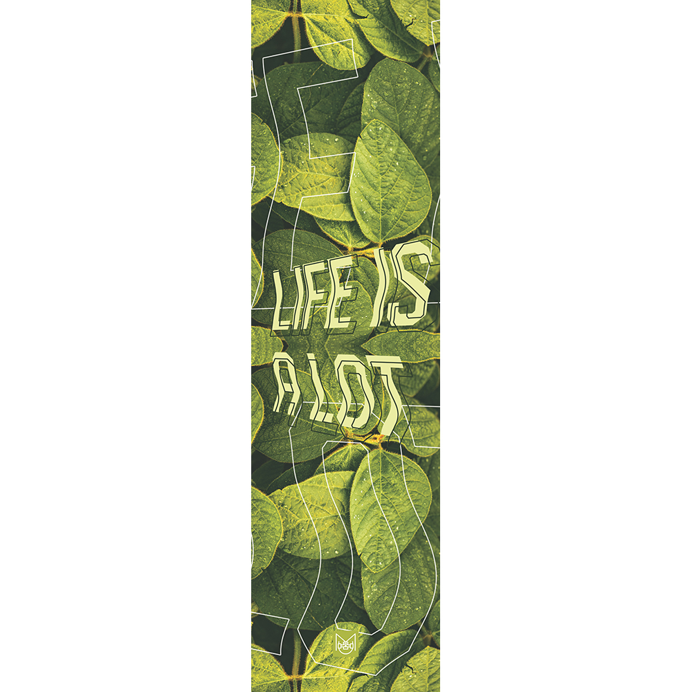 Patineta Profesional MUSA Hojas Solo Pam Llantas Negras skate skateboard