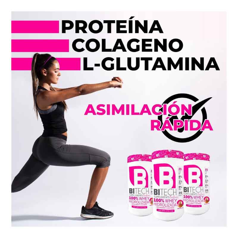 Proteina Bitech Ladie 100% Whey Protein 1kg 27 Serv. Chocolate