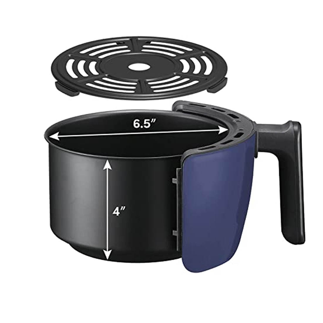 Freidora De Aire Caliente 21 Q Azul