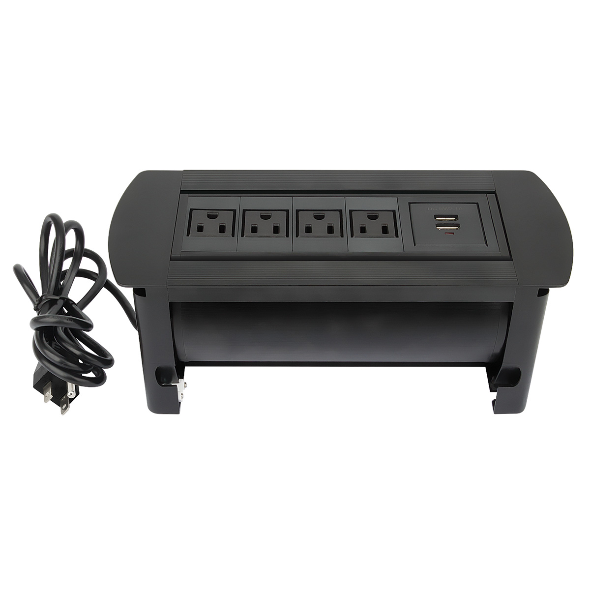 CAJA DE CONEXIÓN PARA MESA CON ENCHUFE USB