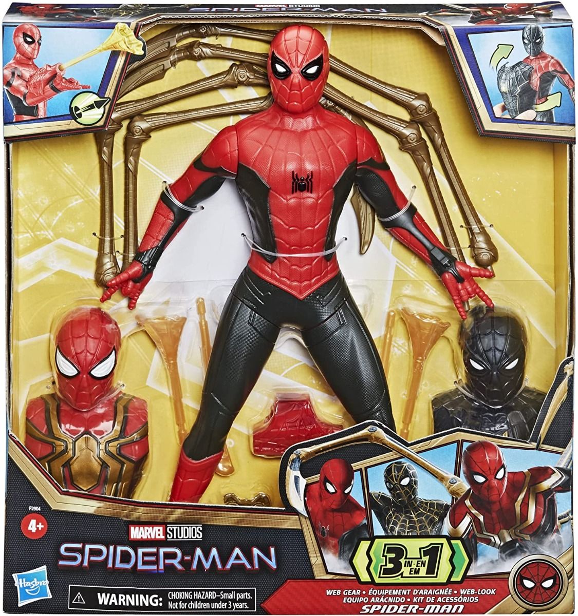Figura De Acción Hombre Araña Spiderman Marvel 33cm