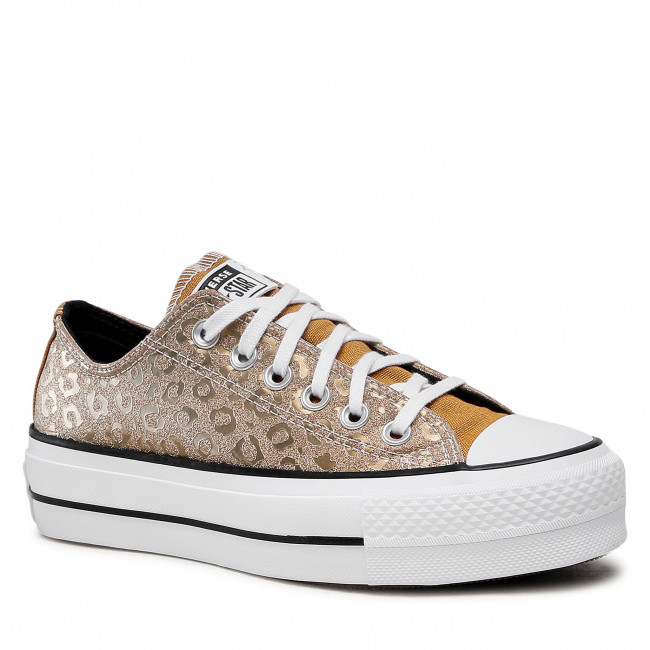 Tenis Converse Ctas Lift Ox Gold Dama Original 572044C