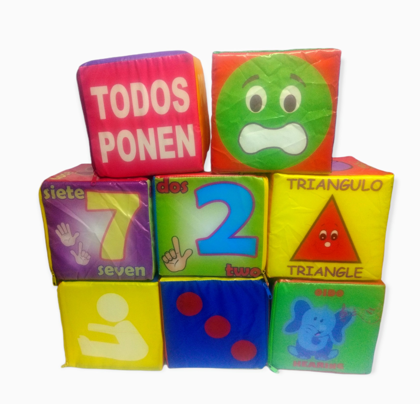 CUBOS DE TELA SENSORIALES KARVAN