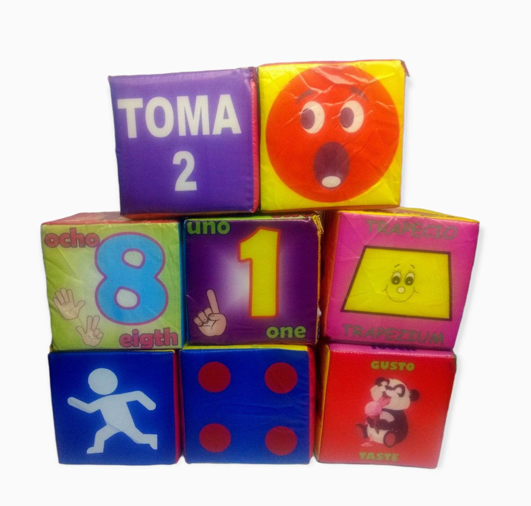 CUBOS DE TELA SENSORIALES KARVAN