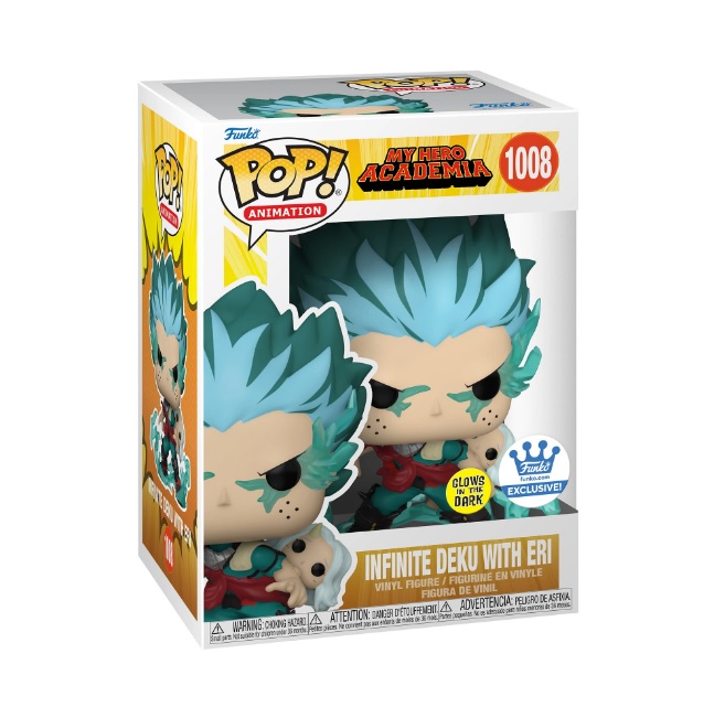 Infinite Deku with Eri Glow Exclusivo Funkoshop Funko Pop My Hero Academia