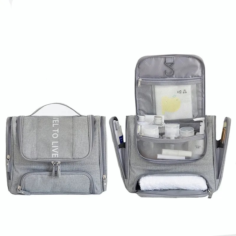 Bolsa De Viaje Colgante Para Baño, Organizador De Cosméticos