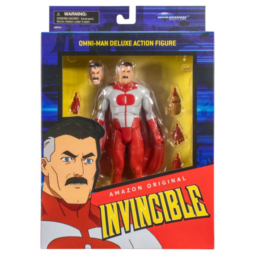 Figura Juguete Omniman De Invencible Diamond Select Nuevo Cerrado Colección