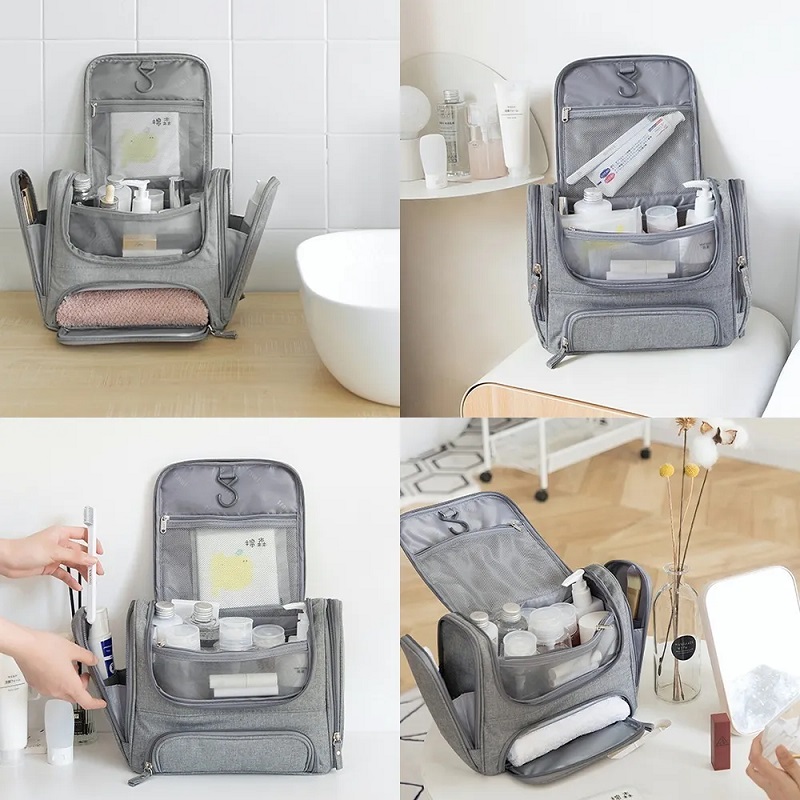 Bolsa De Viaje Colgante Para Baño, Organizador De Cosméticos