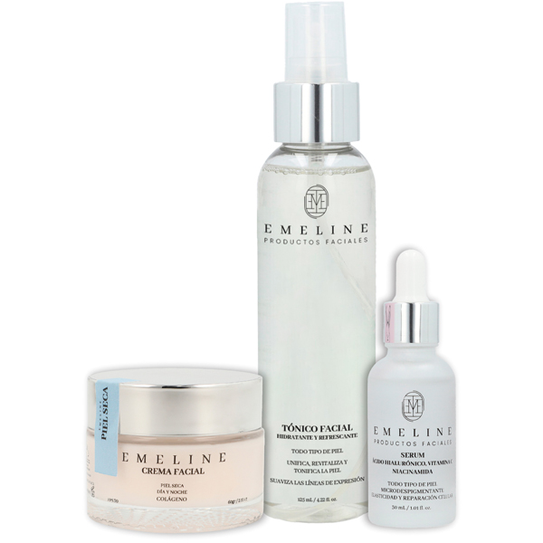 Kit Facial Piel Seca Emeline Día/Noche