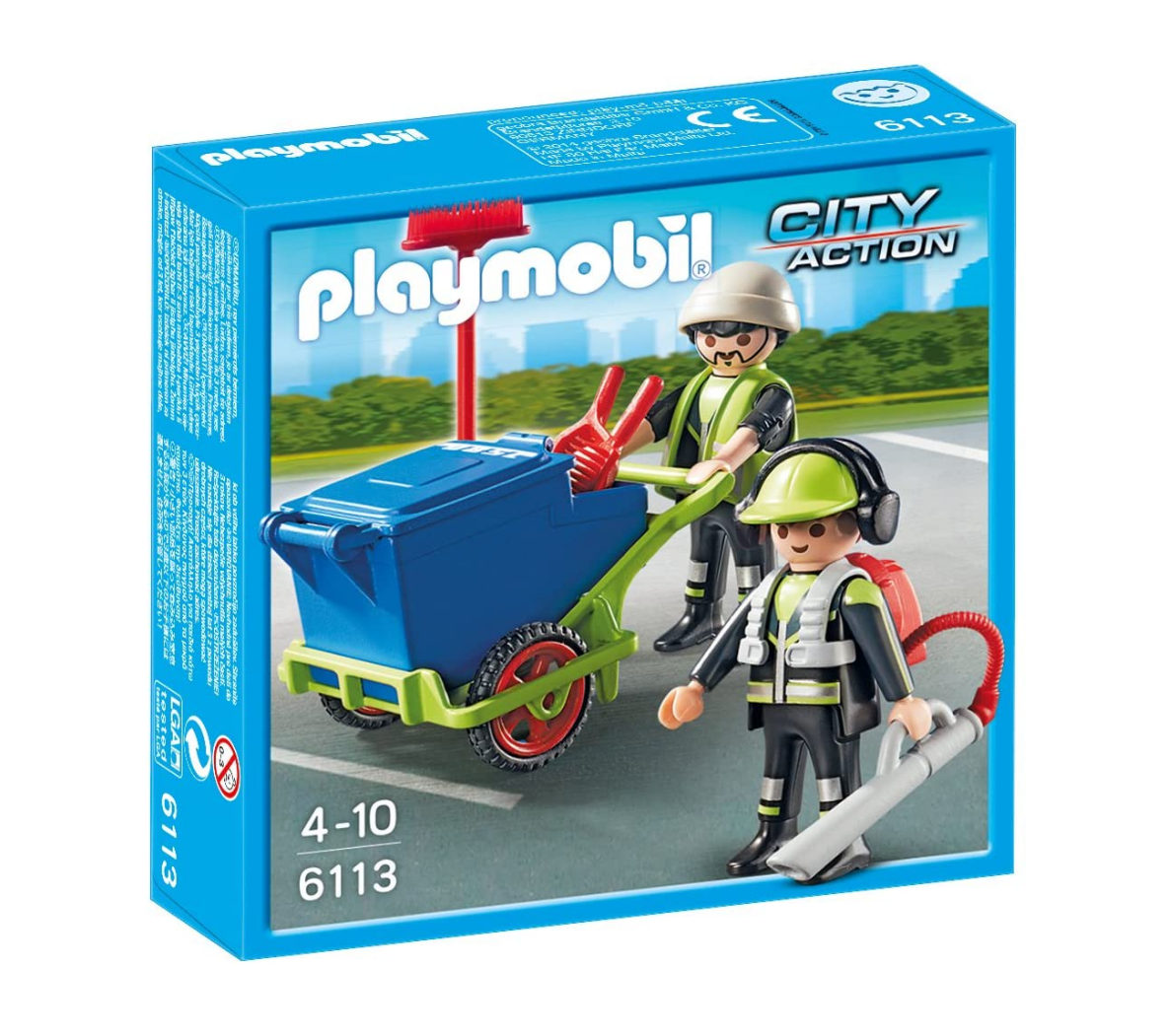 Playmobil 6113 City Action Equipo de Limpieza