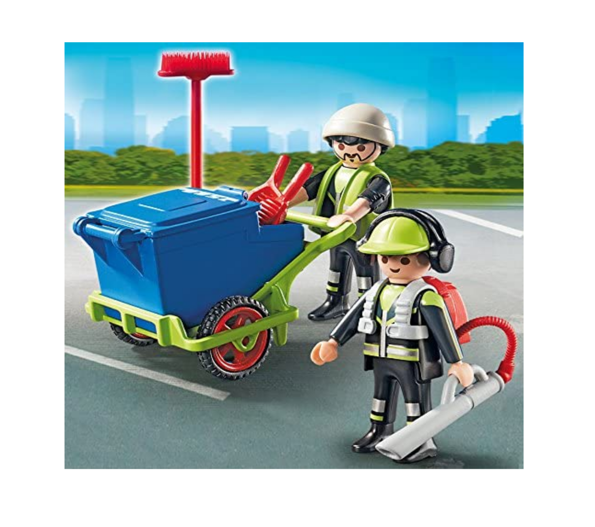 Playmobil 6113 City Action Equipo de Limpieza