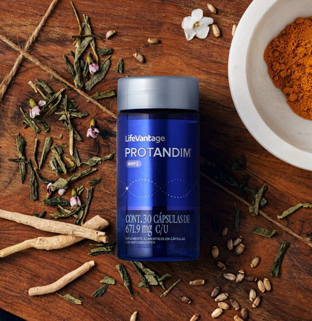 Protandim NFR2, Antioxidante, Extracto de Te Verde, Curcuma, Cardo Mariano