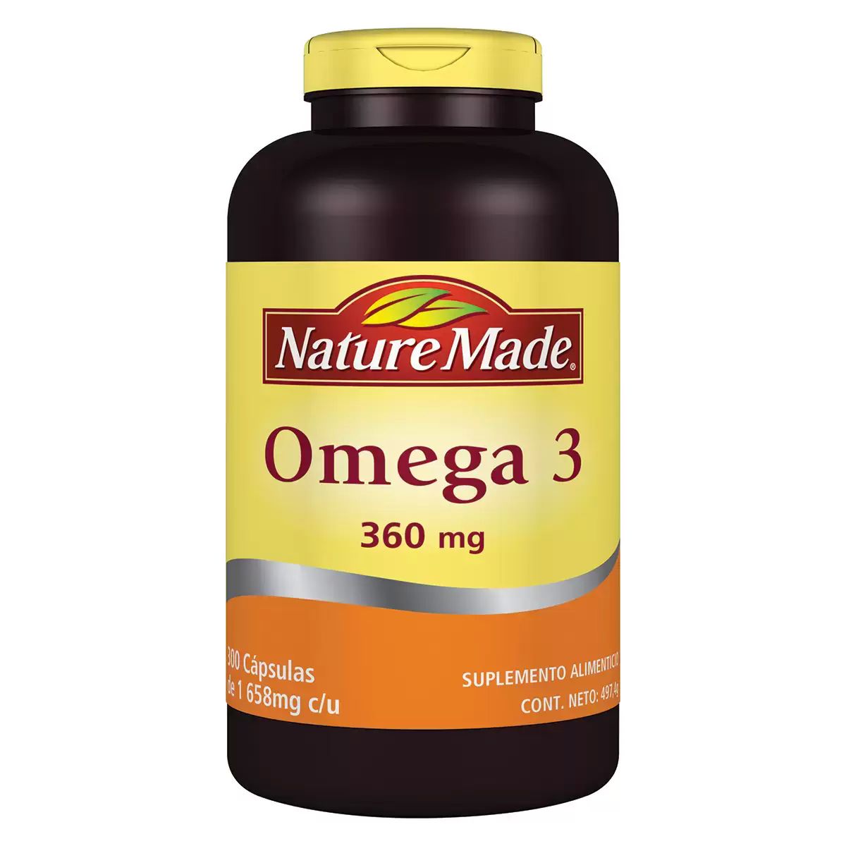  Nature Made Omega 3 Aceite De Pescado 360mg 300 Cápsulas