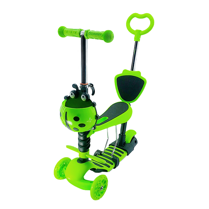Scooter Patín para Niños Catarina 5 En 1 Verde BM Toys
