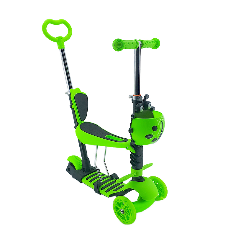 Scooter Patín para Niños Catarina 5 En 1 Verde BM Toys