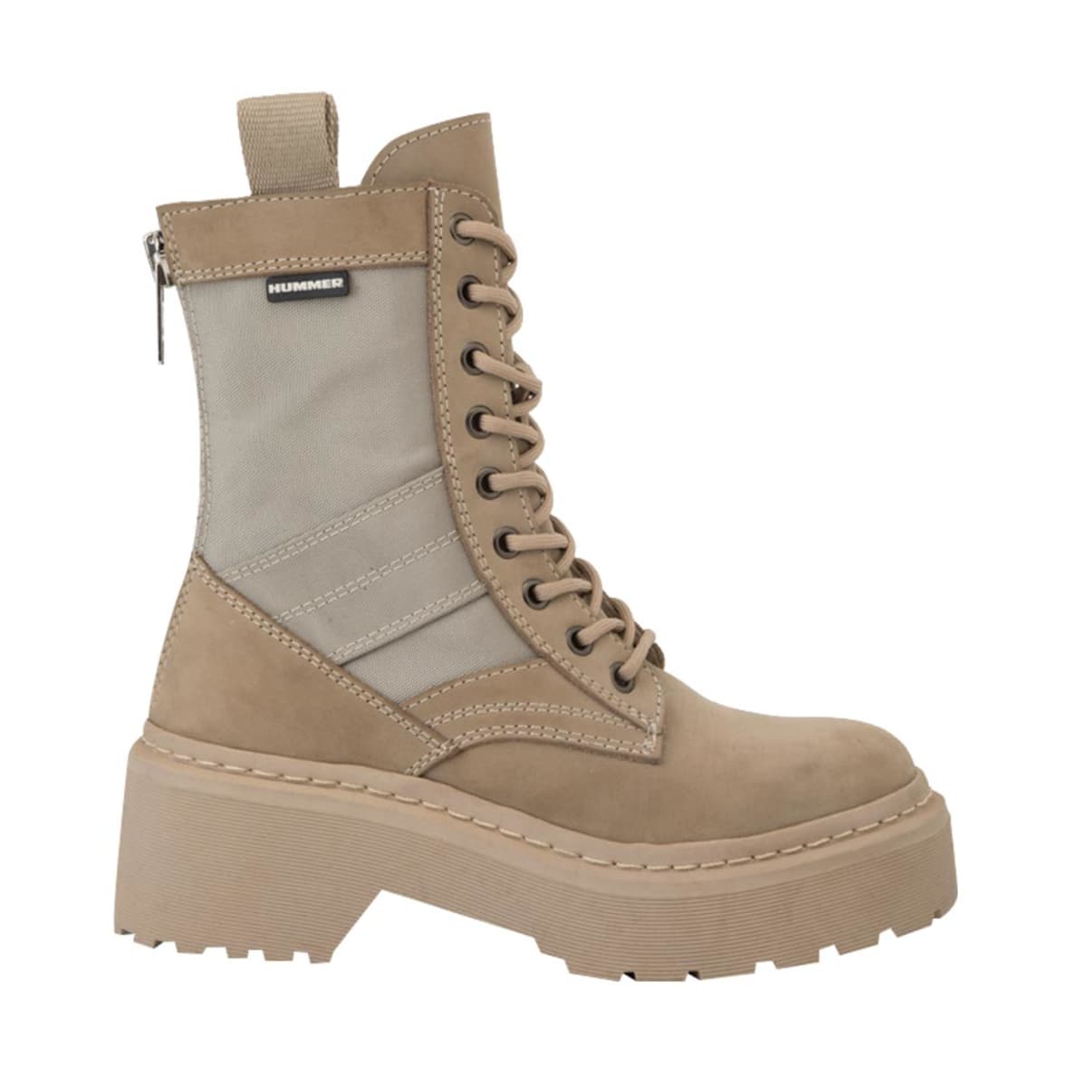 Casual Bota Hummer para Mujer color Avena 09bp 1036342