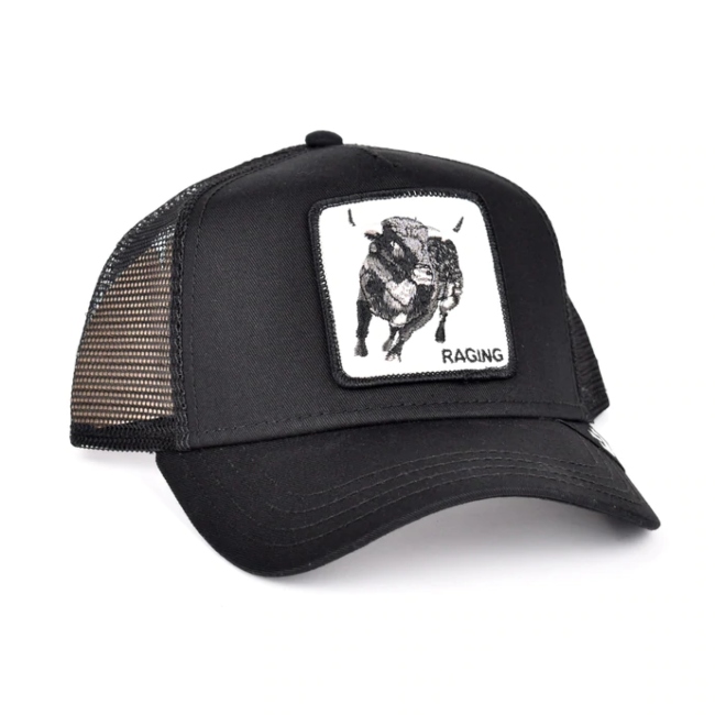 GORRA GOORIN BROS NEGRA RAGING/ HOMBRE 100% ORIGINAL 625555573