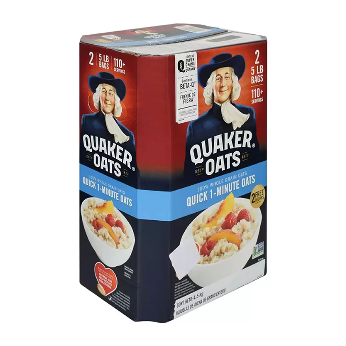 Quaker Avena Natural 4.52 kg.