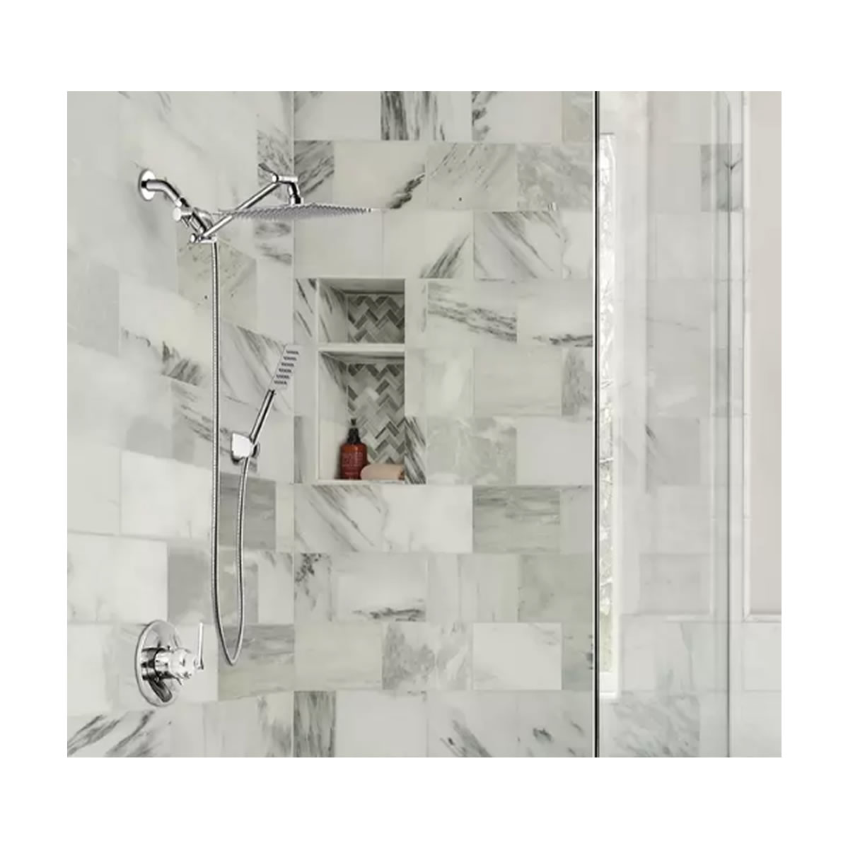 Set de Regadera tipo Lluvia Cascade Moorefield