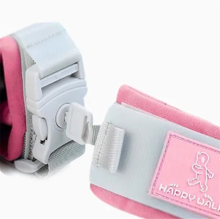 Pulsera De Seguridad Para Niños Con Candado Colo Rosa