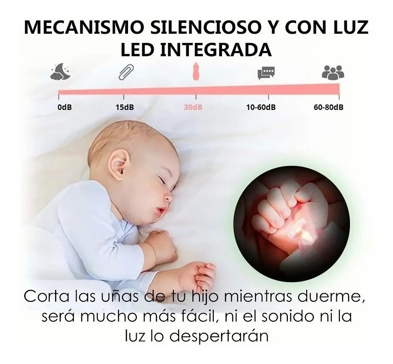 LIMA DE UÑAS PARA BEBES SILENCIOSA – Shopi Tienda