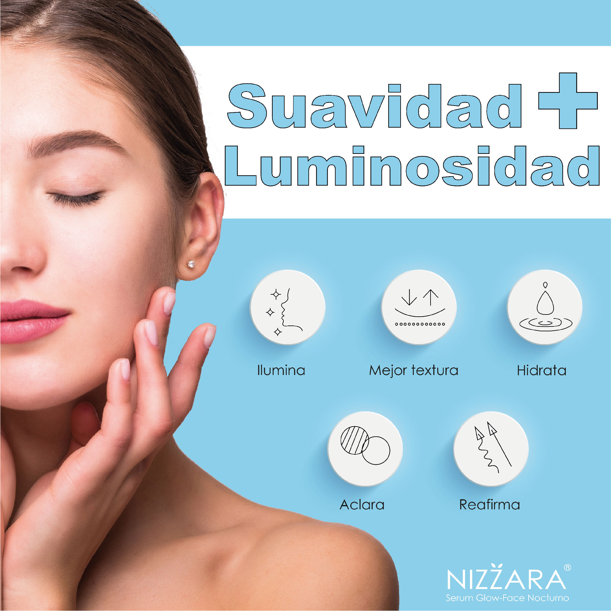 Serum de Retinol, Ácido Hialurónico y Colágeno Hidrolizado- Mejora la Textura, Controla Producción Grasa, Unifica el Tono- Efecto Lifting- Hidratación Profunda- Antiarrugas- Todo Tipo de Piel- 30ml