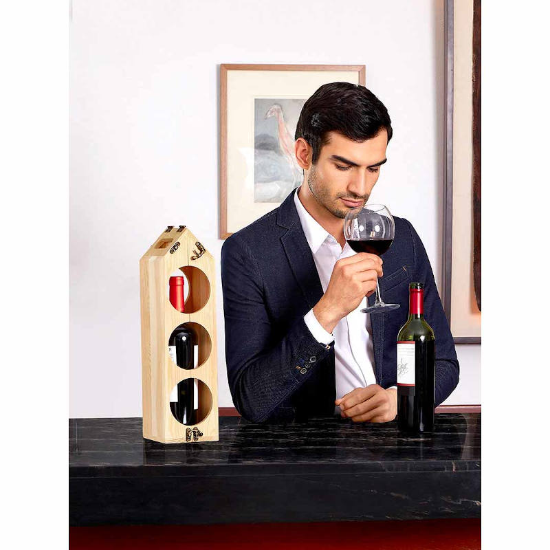 Base Soporte Para Botellas De Vino Desmontable