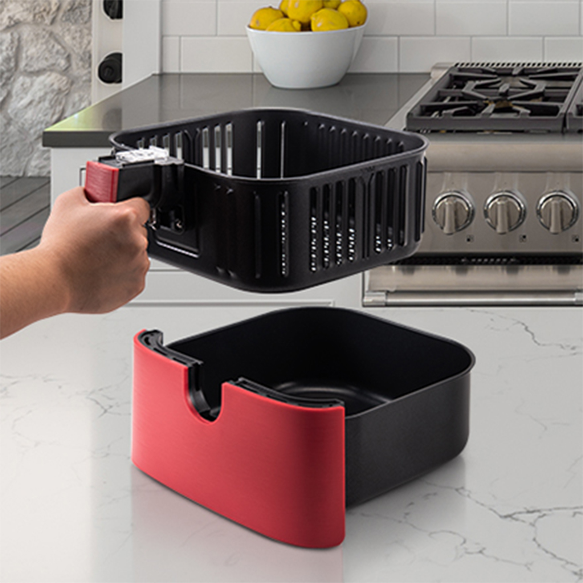 Freidora De Aire Cosori 5.5l 11 Funciones Rojo