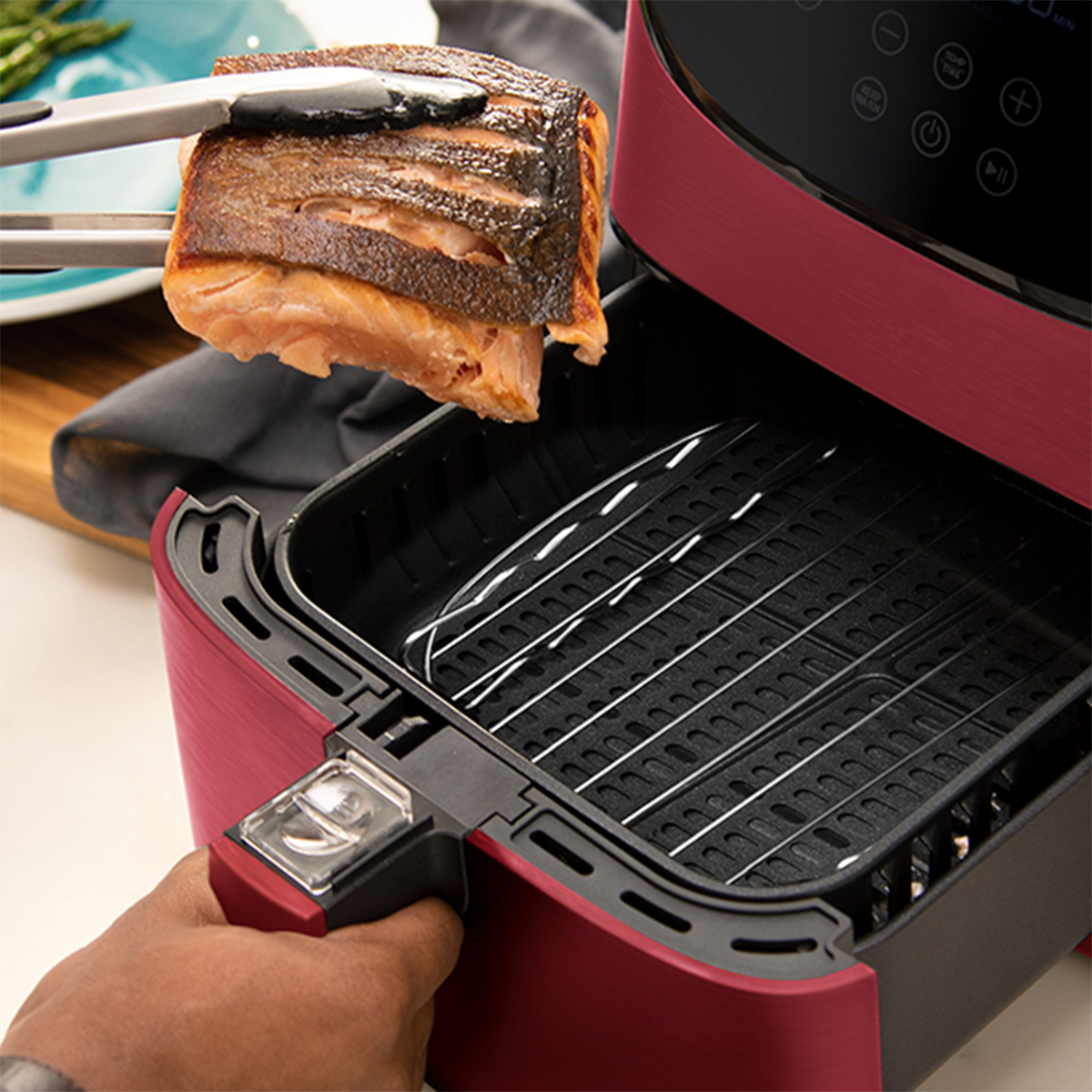 Freidora De Aire Cosori 5.5l 11 Funciones Rojo