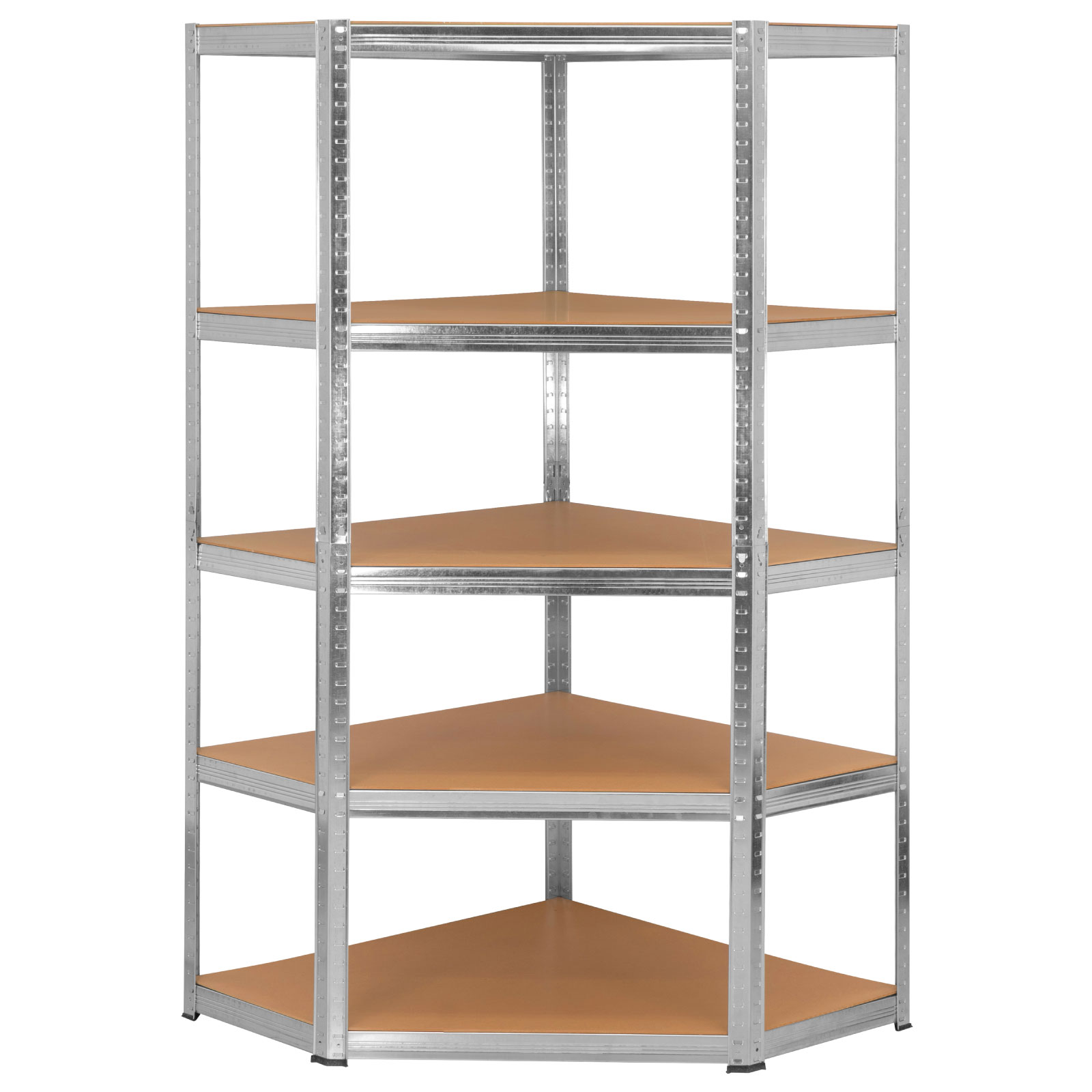 Onof Estante Metálico Rack Organizador para Hogar de 5 Niveles Esquinero