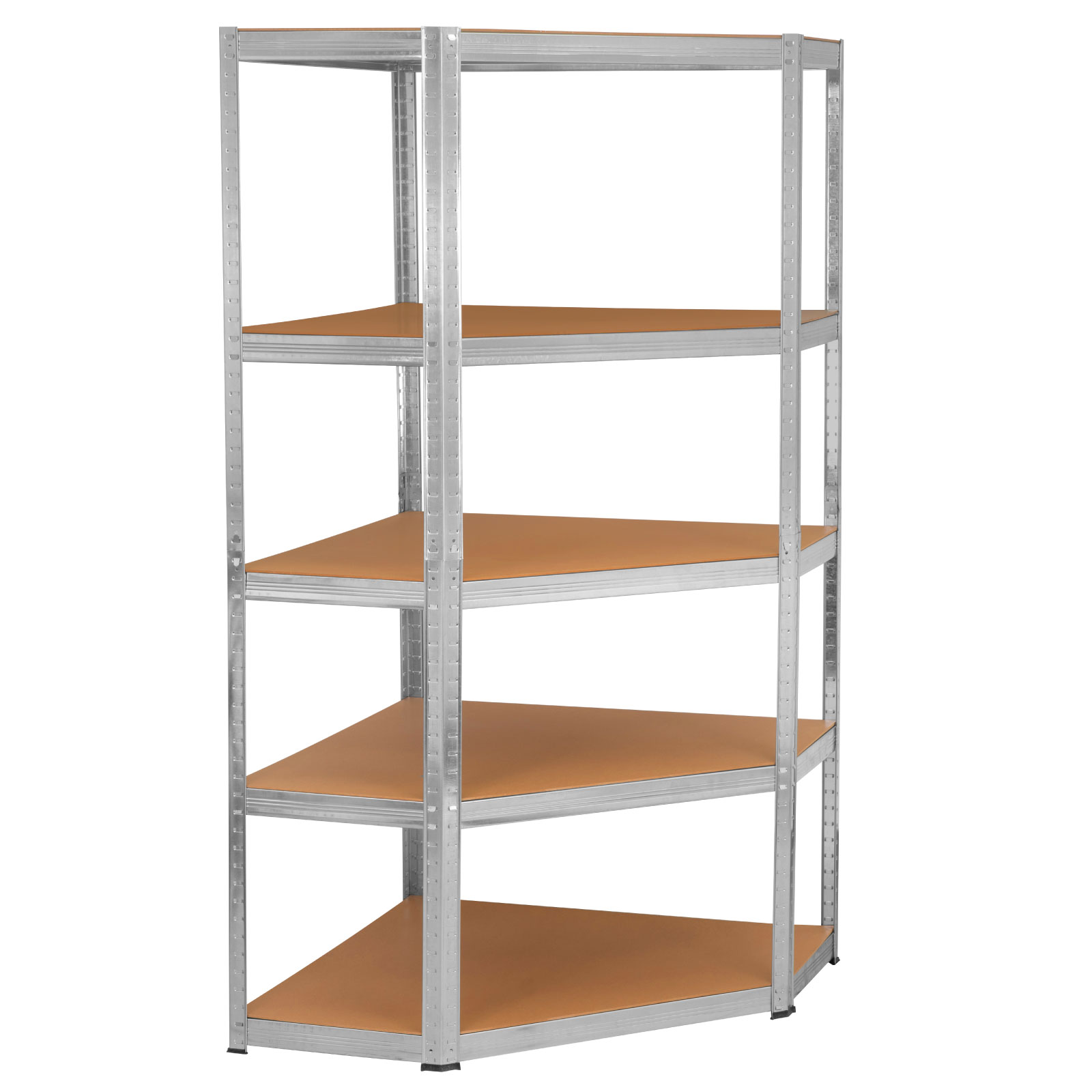 Onof Estante Metálico Rack Organizador para Hogar de 5 Niveles Esquinero