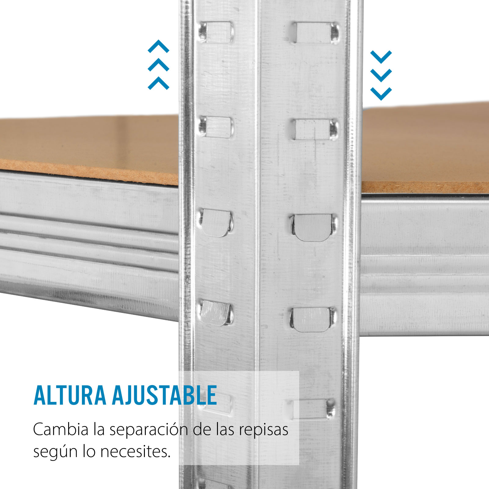 Onof Estante Metálico Rack Organizador para Hogar de 5 Niveles Esquinero